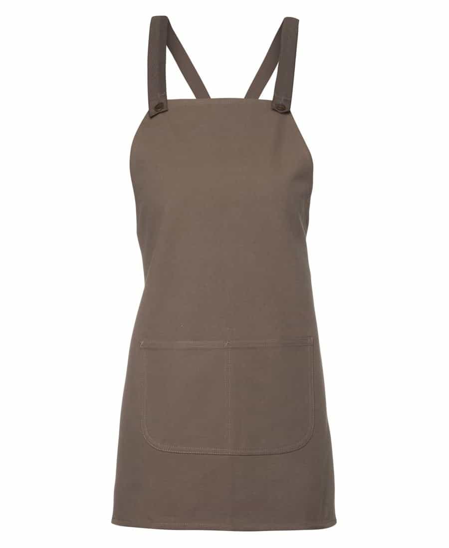 Petite Canvas Cross Back Apron - Aprons Direct - Branded Aprons